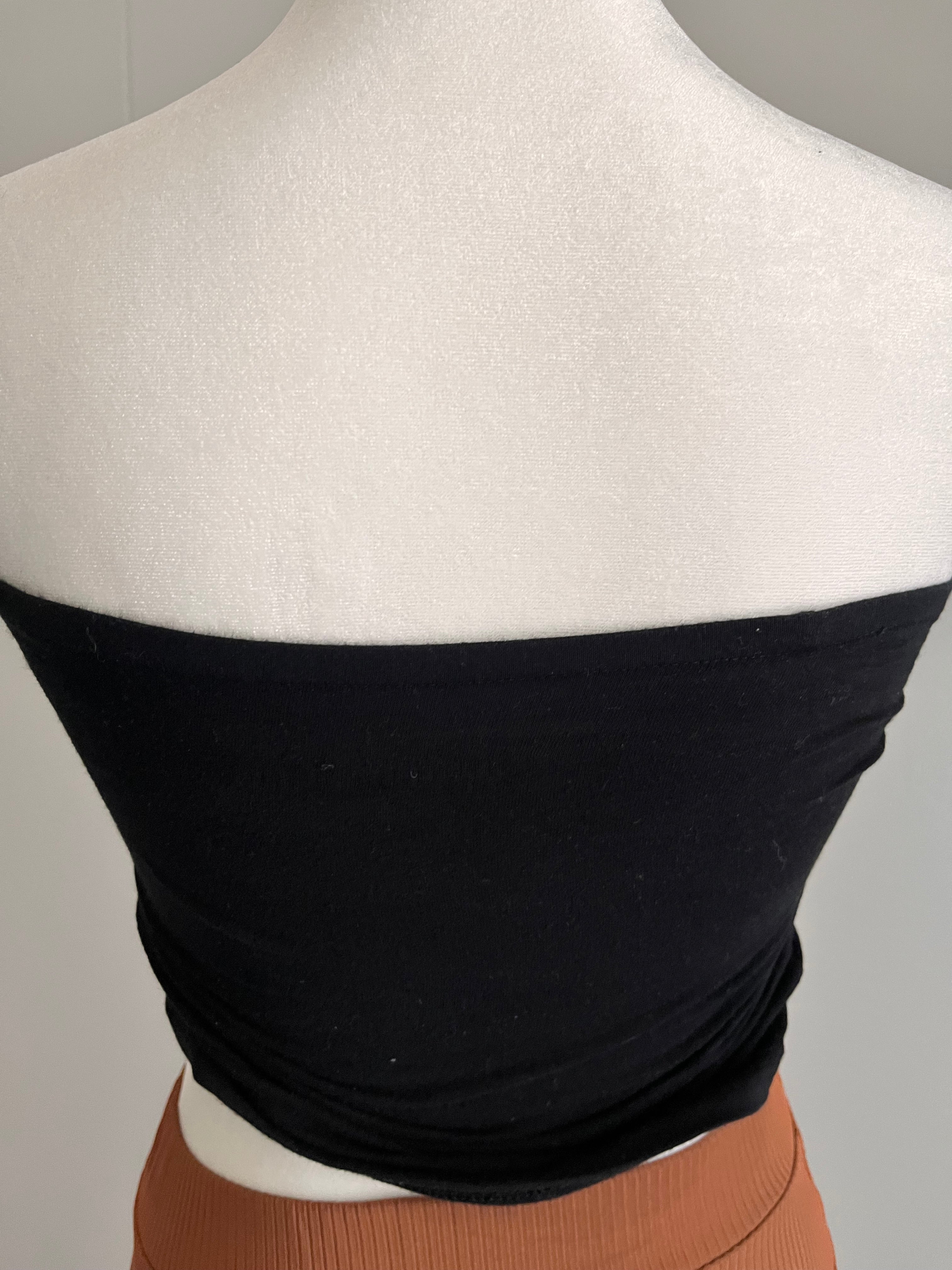 Y2K Ribbed Maxi Skirt & Tube Top Set